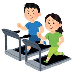 12/2 月曜日　19:00 横浜市西スポーツセンター　ランニング