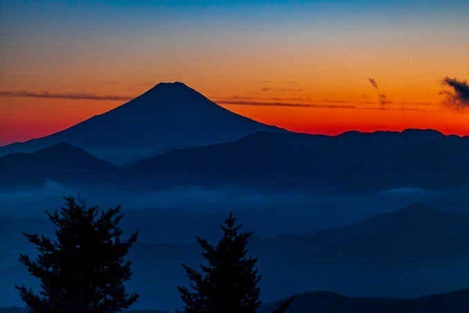 12/21(土)〜22(日)百名山　🗻雲取山🌅参考画像:0