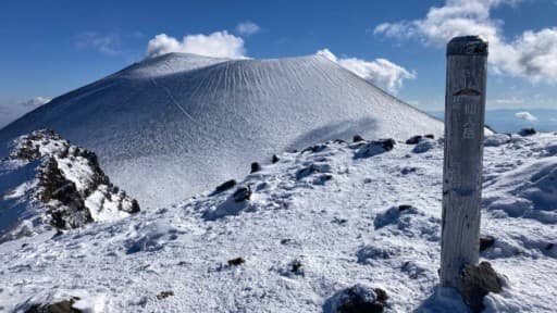 【〆】1/12（日）黒斑山　雪山慣らし