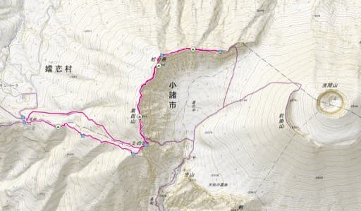 【〆】1/12（日）黒斑山　雪山慣らし参考画像:1
