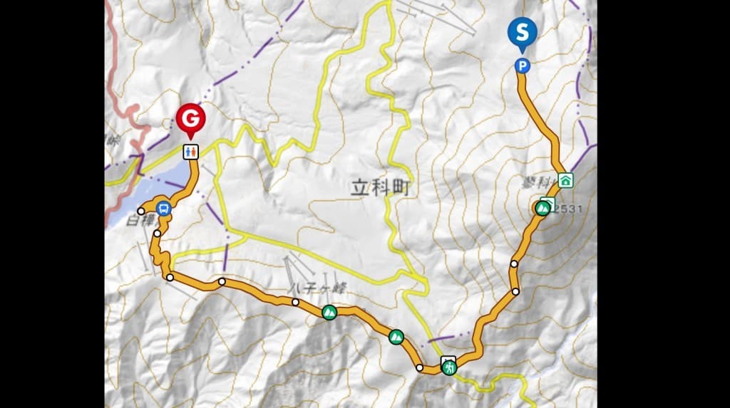 新緑の蓼科山→霧ヶ峰 半縦走参考画像:1