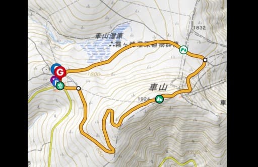 新緑の蓼科山→霧ヶ峰 半縦走参考画像:2