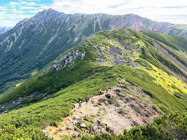 7/31-8/3 雲ノ平(薬師岳・水晶岳・鷲羽岳・黒部五郎岳)参考画像:1