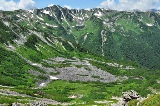 7/31-8/3 雲ノ平(薬師岳・水晶岳・鷲羽岳・黒部五郎岳)参考画像:2