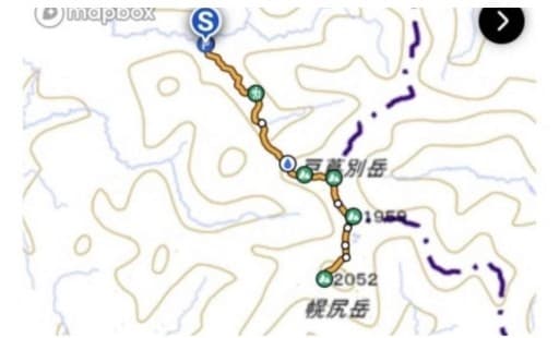 幌尻岳(チロロ林道日帰り)9/6or7参考画像:1