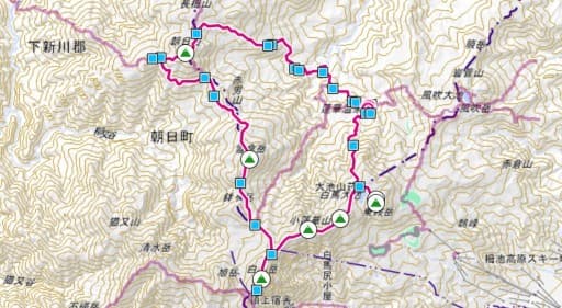 ★1~2名募集【関西発or現地集合】蓮華温泉からの白馬岳3日間周回縦走（小蓮華山･雪倉岳･朝日岳）参考画像:1