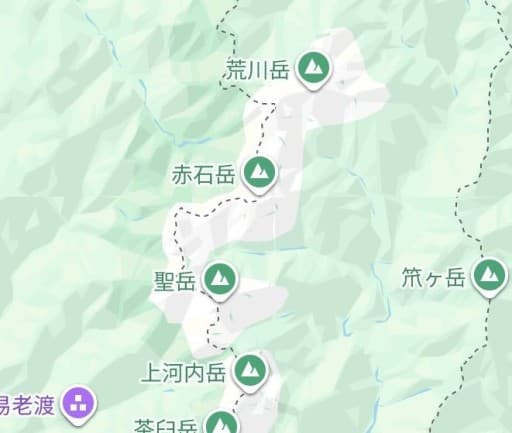 【募集終了】赤石・悪沢岳