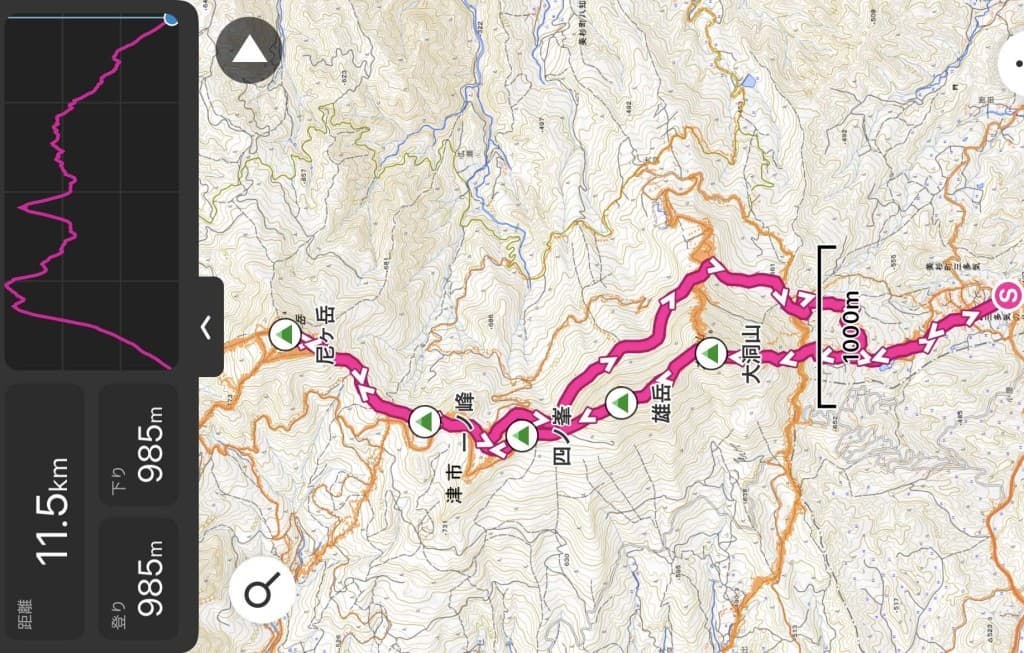 🈵🙇‍♂️大阪発/大洞山&尼ヶ岳(関西百名山 )日程調整要参考画像:0
