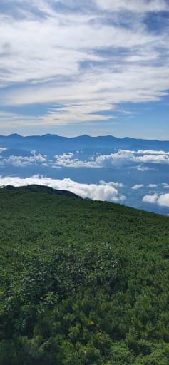 9/20(土)～21(日)　関西発三嶺登山