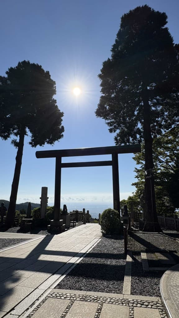 【見晴台方面から大山登山🏔️】参考画像:0