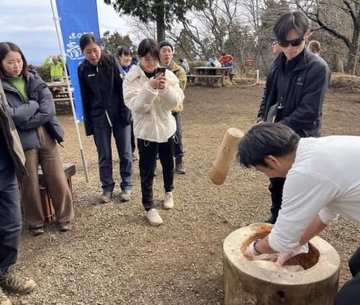 【高尾山/氷の花/餅つき】高尾山で氷の花を見て、みんなで餅つきをしよう！参考画像:2
