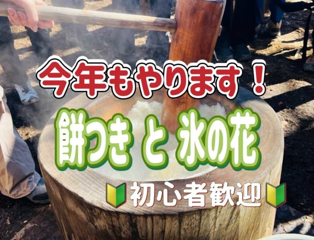 【高尾山/氷の花/餅つき】高尾山で氷の花を見て、みんなで餅つきをしよう！参考画像:0