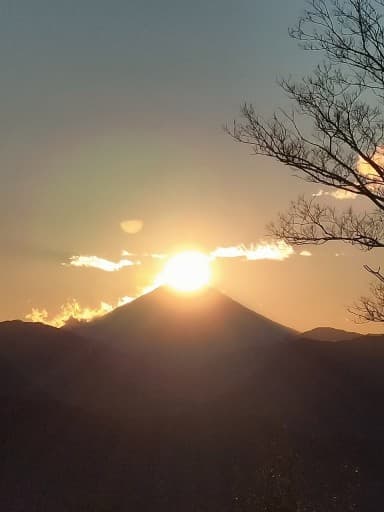 12/28（日）ダイヤモンド富士　高尾山