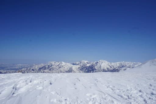 1/14 白毛門　前夜発