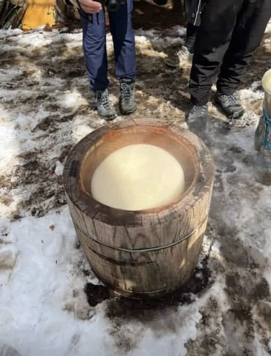 4/12(日)景信山で餅つき！女性参加者募集！