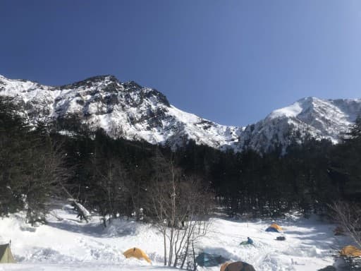 4/11.12 八ヶ岳　赤岳鉱泉テント