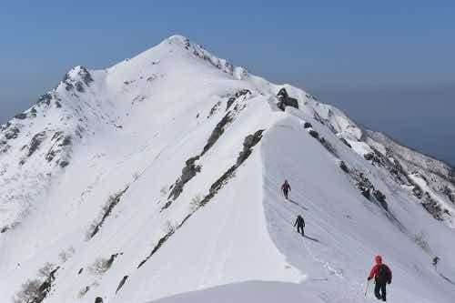 4/18 焼岳 4/19 三ノ沢岳