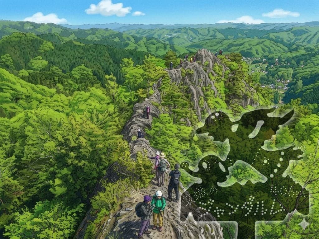 5/2(土)天使復活⁉茨城のジャンダルム生瀬富士 同行者募集【秋津･和光市発】参考画像:0