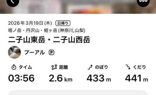 5／26日二子山