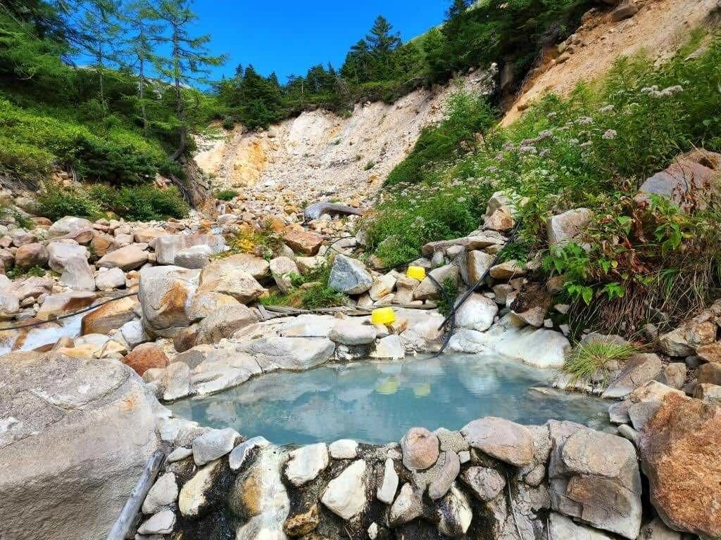 【あと1.2名募集】風呂の日に行く🐥 ̖́-北アルプスの秘湯♨️高天原温泉参考画像:0
