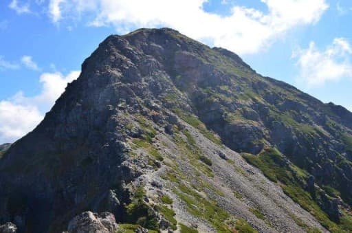 8/（1）2-3 塩見岳、蝙蝠岳参考画像:1