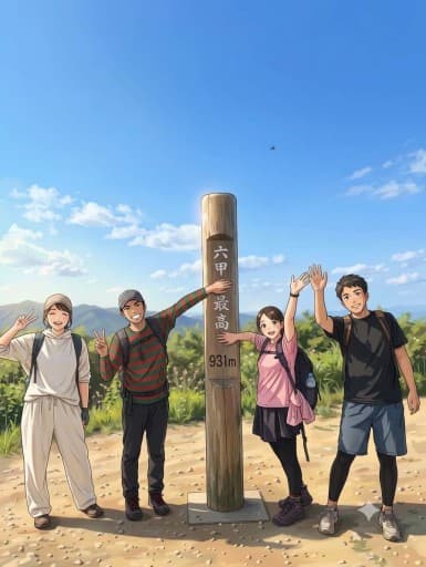 📅7/12(日)六甲山系　舟坂〜六甲山最高峰〜甲南山手を歩きませんか？