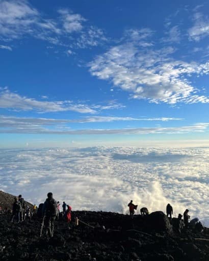 富士登山8/9〜8/10