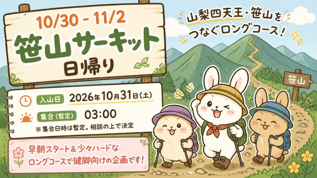10/30 - 11/2 笹山サーキット日帰り参考画像:1