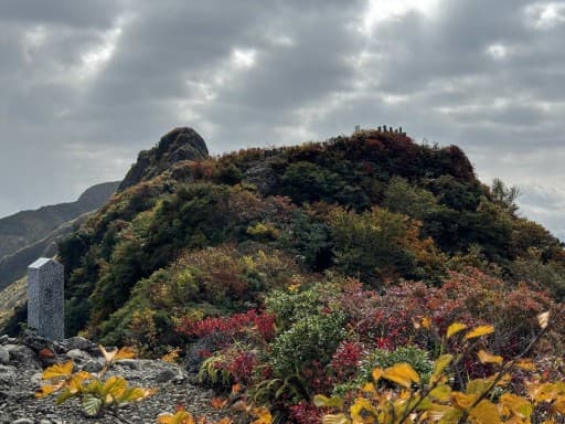 10/11 紅葉始めの那須岳
